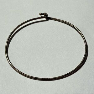 925 Sterling James Avery Hook On Starter Charm Bracelet Cuff Bangle